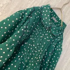 XL レオナール 風 トリムチュニック 黒 アイリス模様 - メルカリ