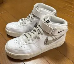 NIKE AIR FORCE 1 MID 白 パイソン UK8 26cm ヘビ柄のサムネイル