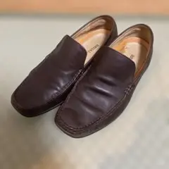 リーガル スリッポン ドライビングシューズ コブラヴァンプ 25.5cm