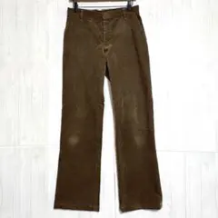 レキップヨシエイナバ　コーデュロイ カジュアルパンツ　茶　9 / M