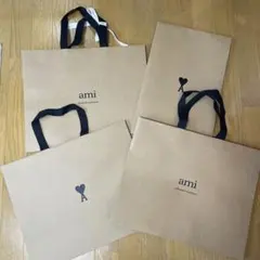 AMI PARIS ショッパーとラッピング袋 2セット - メルカリ
