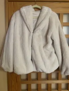 INGNI ホワイトファーコート Mサイズ