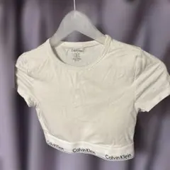 Calvin Klein ホワイト ブラトップ M