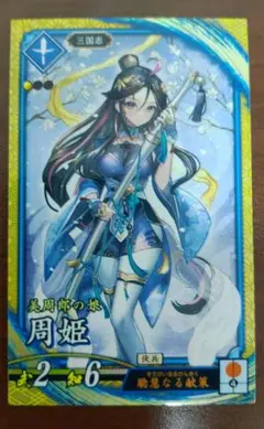 英傑大戦 SR 周姫　しゅうき