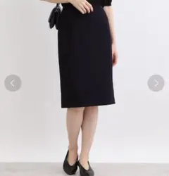 スーツ ひざ丈スカート