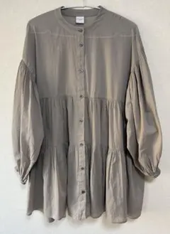 アーバンリサーチドアーズ コットンボイル ティアードチュニック トップス