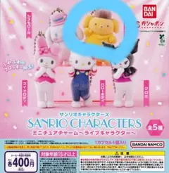 サンリオキャラクターズ ミニチュアチャーム