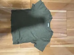 GU 半袖 Tシャツ オリーブグリーン S
