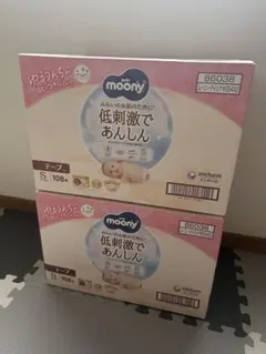 moony【ムーニー】 テープタイプ Sサイズ 108枚入 2箱セットのサムネイル