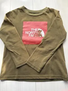 THE NORTH FACE 長袖カットソー 120cm オリーブ