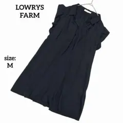 【美品】 ローリーズファーム ノースリーブ チュニック ブラウス フリル 春夏のサムネイル