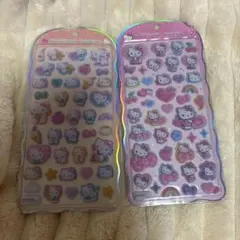 正規品 コットンパフィーシール ハローキティ