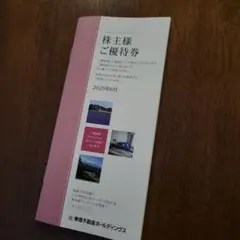 東急グループ 株主優待宿泊券（期限 2026/01/31）