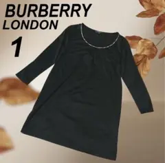 ★BURBERRYロンドン レディース 長袖カットソー 1 チュニック/I013