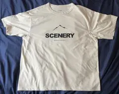 GU GUACTIVE SCENERY Tシャツ XL ホワイト