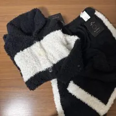 新品 ジェラートピケ ジョエルロブション カシミア混　モコモコルームウェアセット