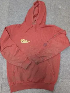 Carhartt オレンジ パーカー 古着 US Lサイズ相当