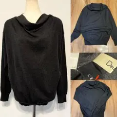 L'EQUIPE YOSHIE INABA コットン✖️カシミヤニット　ドレープのサムネイル