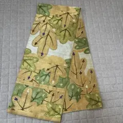 アンティーク　丸帯　解き生地　はぎれ