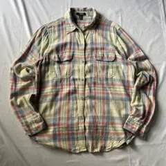 希少 00s チャップス チェック ネルシャツ グランジ Y2K 平成 古着