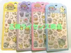 韓国限定 ポケモン ポケピース CANDY BONBONシール 4個セット