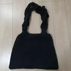 ブラック トートバッグ ショルダーバッグ