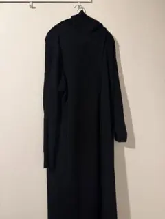 STYLEMIXERタートルネック ニットロングワンピース ブラック
