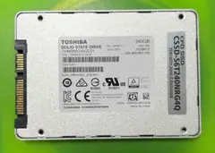 TOSHIBA 240GB SATA SSD 認識しないジャンクのサムネイル