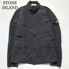 STONE ISLAND ジャケット ロゴボタン ワッペン ブラック Sのサムネイル