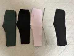 UNIQLO リブレギンス 10分丈 5種