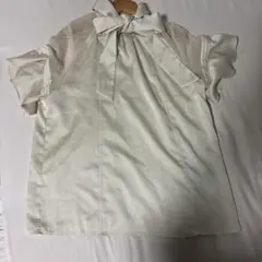 snidel ラッフルシアースリーブブラウス