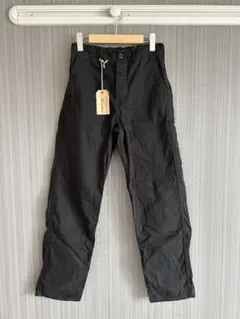 美品 オアスロウ orslow フレンチワークパンツ ０　ブラック orSlow オアスロウ パンツ フレンチワークパンツ FRENCH WORK