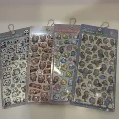 大人気！早い者勝ちBONBON DROP動物キャラクターシール 4枚セット