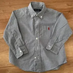 Ralph Lauren チェック柄 ポロシャツ 100