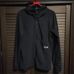 OAKLEY フード付きナイロンジャケット Sサイズ ブラック