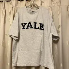 YALE カレッジロゴ 刺繍 Tシャツ グレーのサムネイル