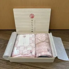 新品　今治タオル はんなり小紋　ピンク