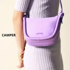 新品!即完売希少【CAMPER 】カンペール クルバ ショルダーバッグ パープルのサムネイル