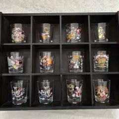 《値下げ》ディズニー ショットグラス 12個セット(ケースなし)