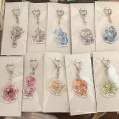 セボンスターくじ　アクリルキーホルダー　コンプリート