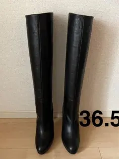 CHEMBUR チェンバー　ロングブーツ　新品　36.5 黒