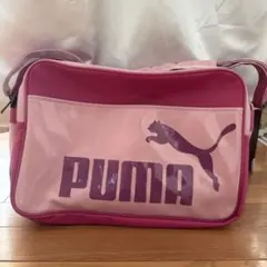 エナメルバッグ スポーツバッグ プーマ ピンク ショルダーバッグ
