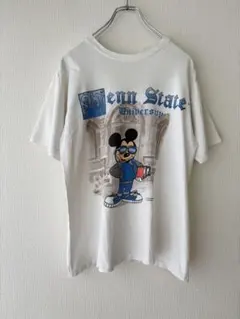 used ミッキー Tシャツ ディズニー University カレッジ 古着のサムネイル