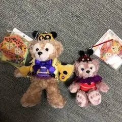 ダッフィー シェリーメイ ぬいぐるみバッジ