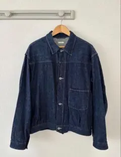 【美品】COMOLI デニムジャケット サイズ3 COMOLI デニムジャケット 22SS インディゴサイズ3 廃盤 【公式通販】