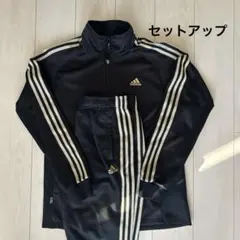adidas トラックスーツ セットアップ ブラック×ゴールドのサムネイル