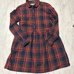 TOMMY HILFIGER チェック柄ワンピース 152