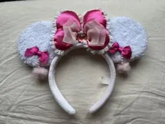 ミッキー耳型カチューシャ ピンク