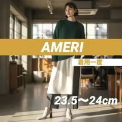 着用一度 AMERI アメリヴィンテージ パンプス 太ヒール M 23.5-24のサムネイル