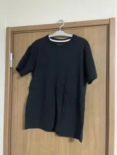 無印良品 洗いざらし太番手クルーネック半袖Ｔシャツ Sサイズ 黒